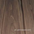 Plywood de folheado de nogueira preta para móveis
